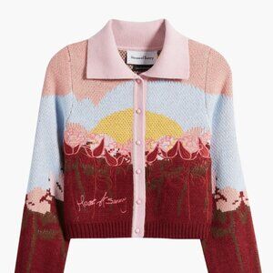 House of Sunny Garden of Eden Cardigan Sweater NWT US Size 2 ~ $170 retail
